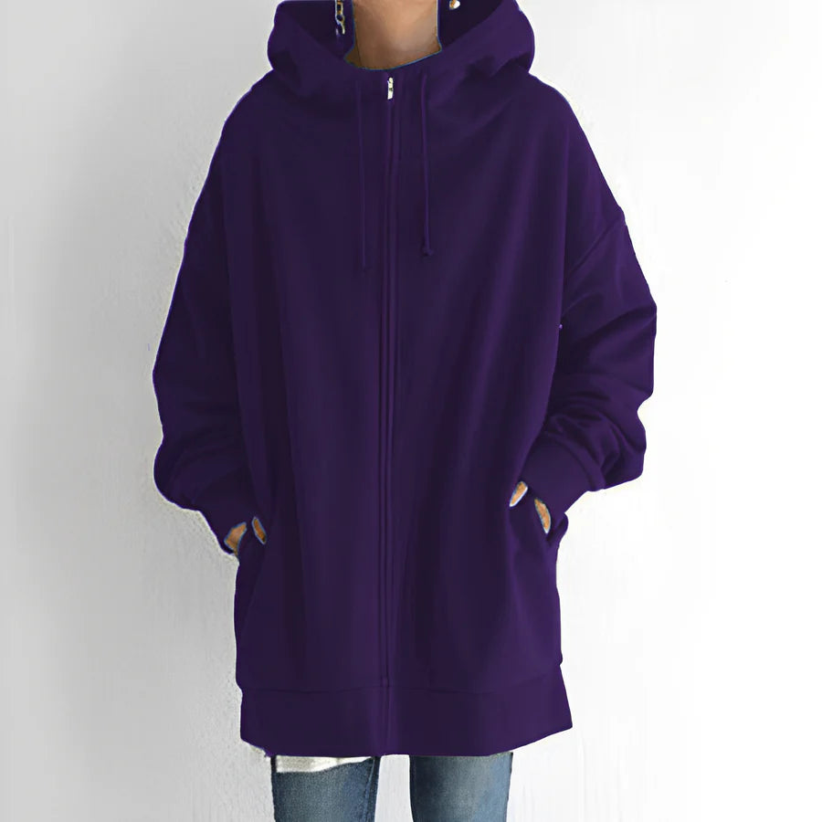 Hugo - Unisex Oversized Zip-Up Hoodie