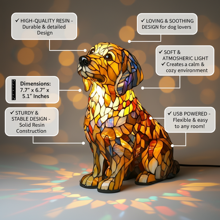 Lily de Spirituele Gouden Retriever Beeldje