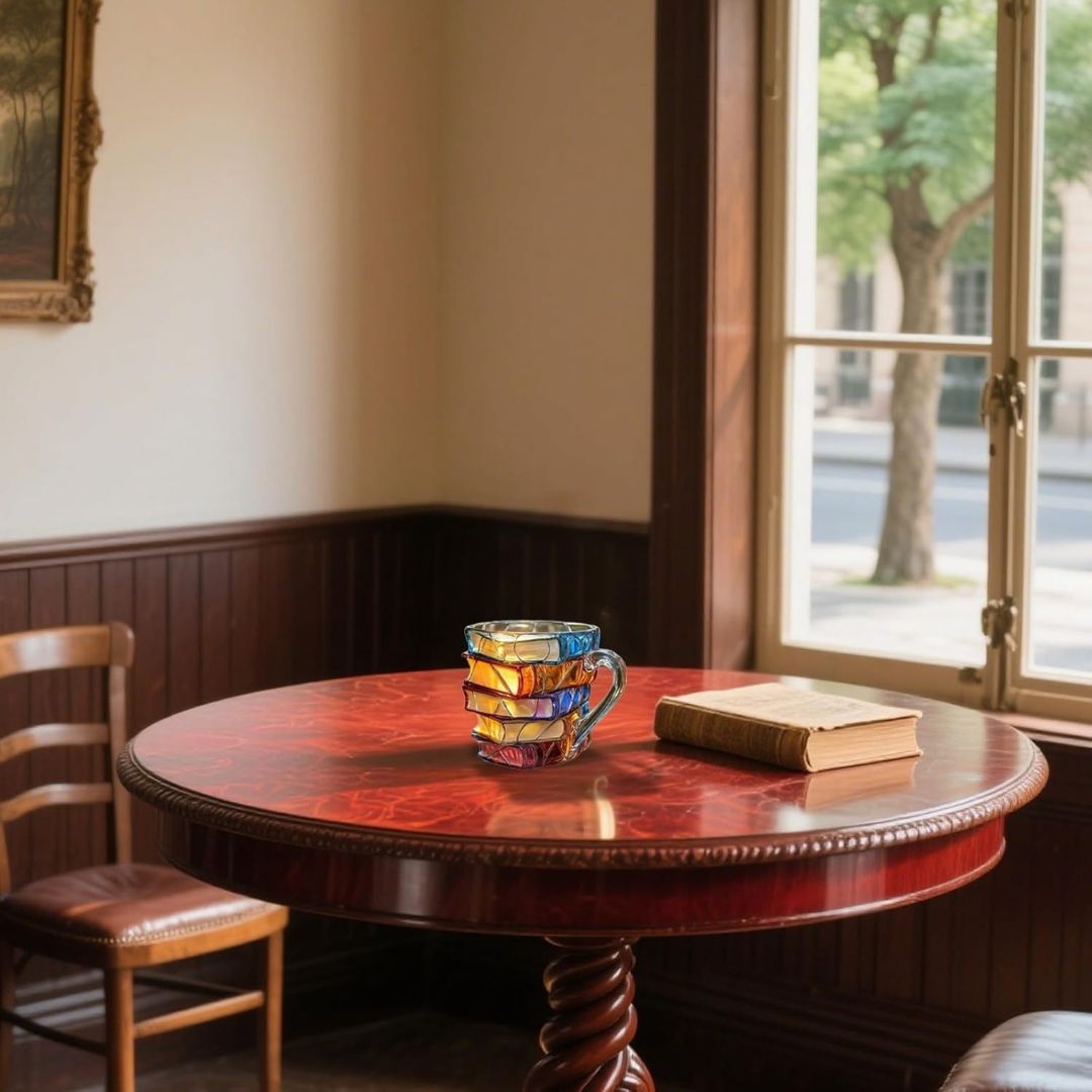 Handgemaakte 3D Leeshappiness Mok