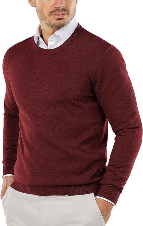 Corné - Klassieke Sweater met Ronde Hals