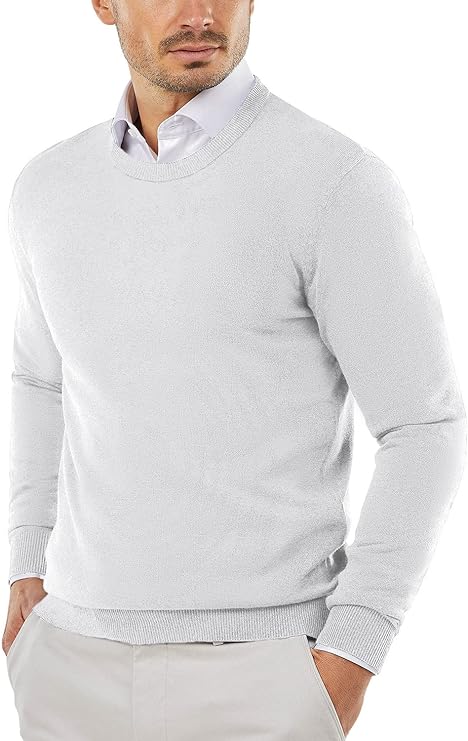 Corné - Klassieke Sweater met Ronde Hals