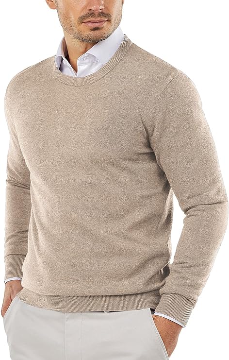 Corné - Klassieke Sweater met Ronde Hals