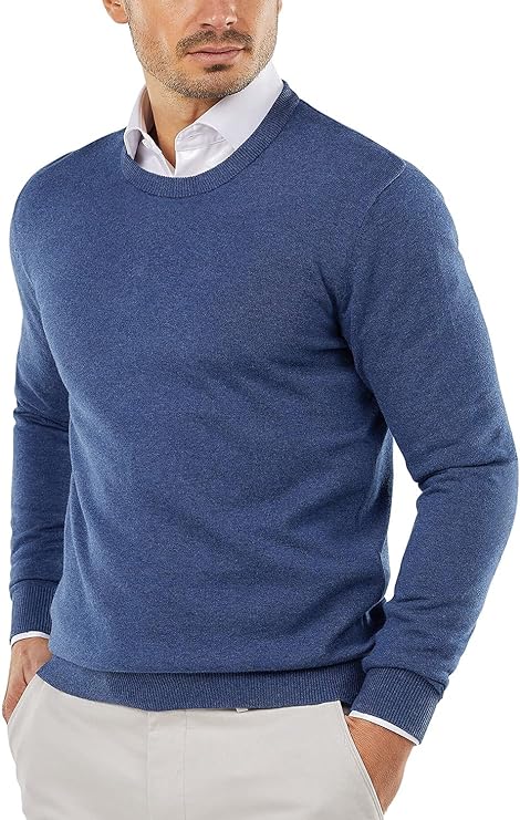 Corné - Klassieke Sweater met Ronde Hals