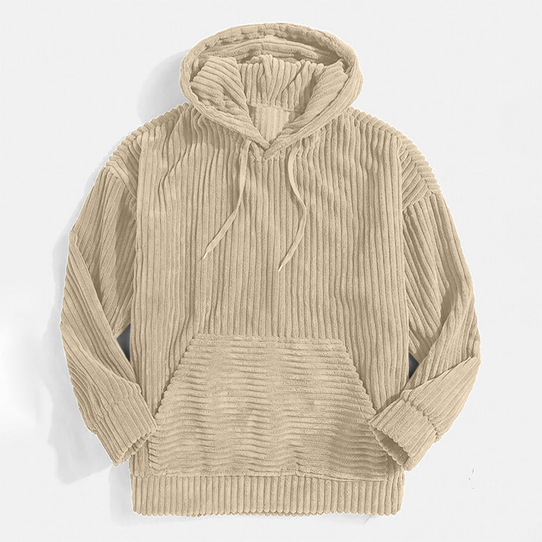 Douwe - Corduroy Pullover Hoodie