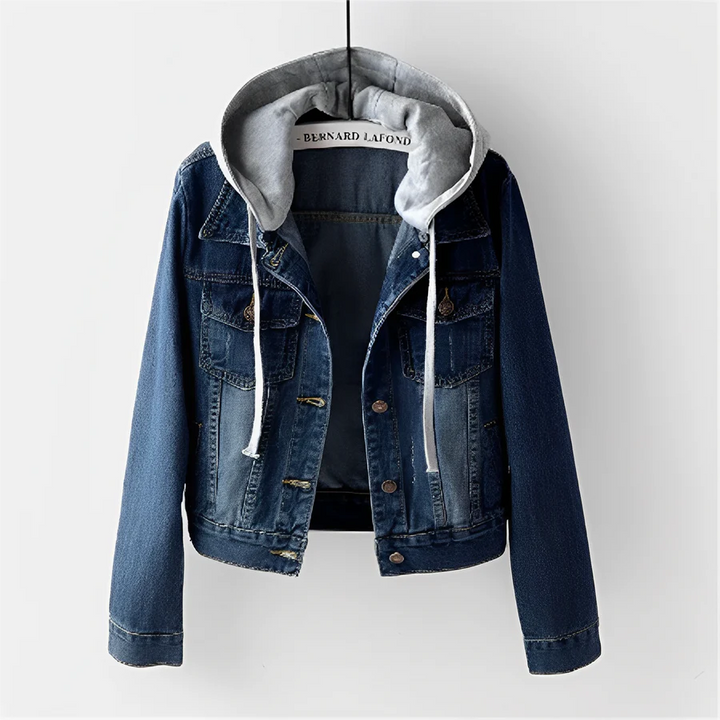 Odilia - Denim Jack met Capuchon