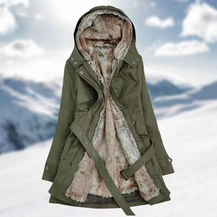 Elisabeth - Bont Gevoerde Winter Parka Jas