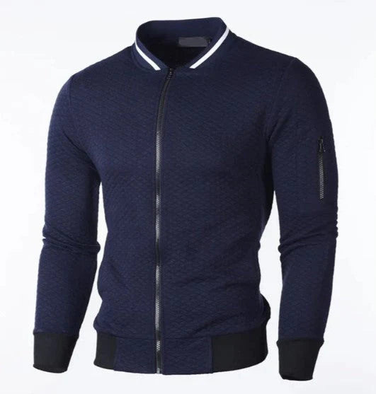 Floris - Lichtgewicht Zip-Up bomberjack