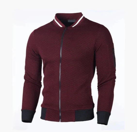 Floris - Lichtgewicht Zip-Up bomberjack