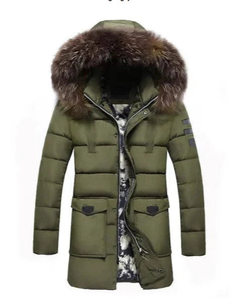 Erwin - Winterparka met bontmuts