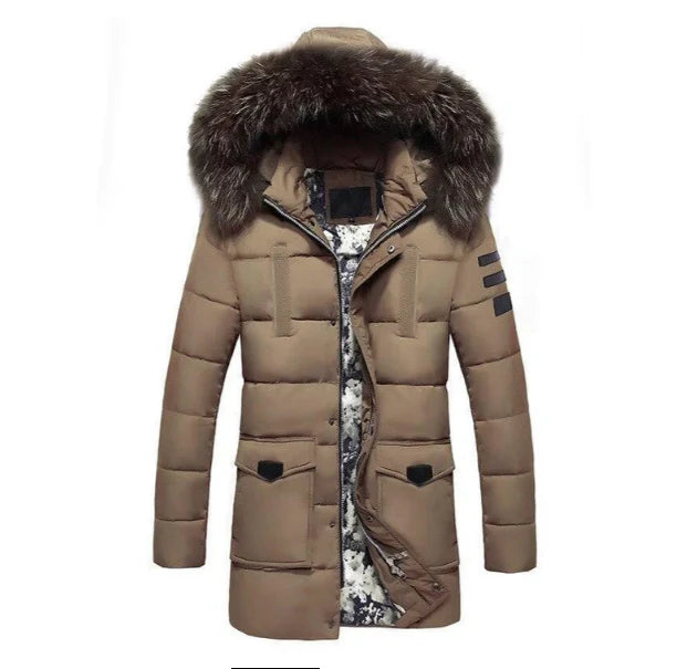 Erwin - Winterparka met bontmuts