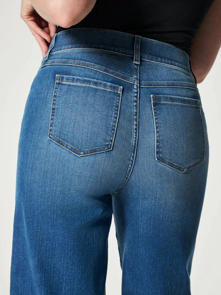 Elianne - Klassieke Jeans met Wijde Pijpen