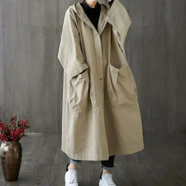 Lange Trenchcoat voor Dames - Stijlvolle Jas