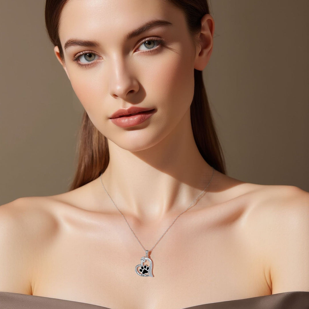 Hart & Poot Ketting - Een Herinnering aan Loyale Gezellen