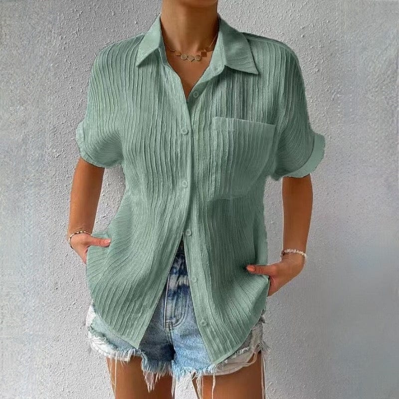 Marga - Casual Knoopsluiting Blouse