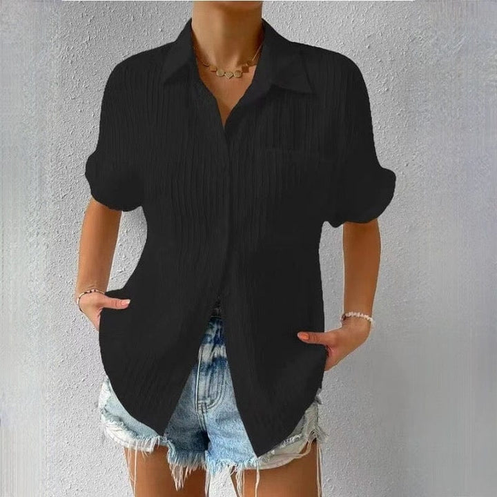 Marga - Casual Knoopsluiting Blouse