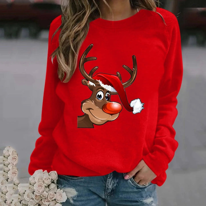 Lydia - Rudolph Kerstmis Grafisch Sweatshirt