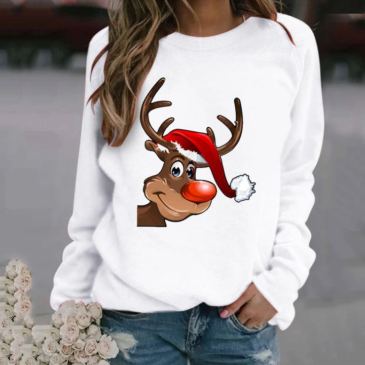 Lydia - Rudolph Kerstmis Grafisch Sweatshirt